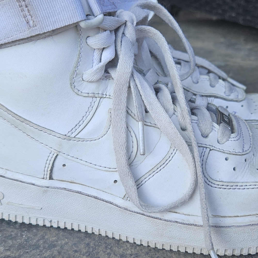 Nike Air Force 1 White High Tops